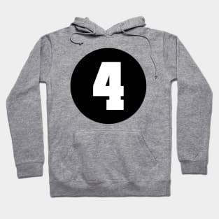 Number Four - 4 Hoodie